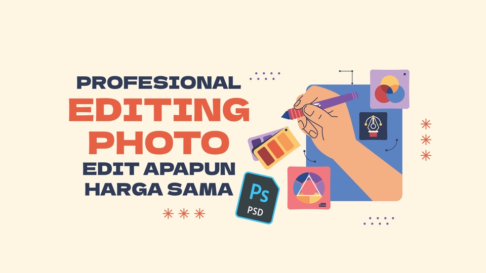 Banner - JASA EDIT FOTO APA SAJA (SOSIAL MEDIA, FEED, THUMBNAIL, COVER, PHOTO, SEMUA BISA)
