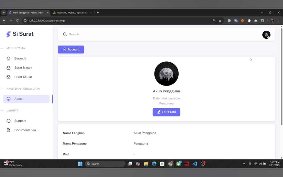 Web Development - Aplikasi Surat Berbasis Web - 4