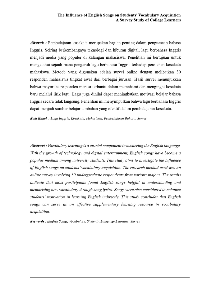 Jasa Lainnya -  Jasa Penulisan | Makalah | Jurnal | Karya Tulis Ilmiah Mahasiswa | — Mulai Rp40rb - 8