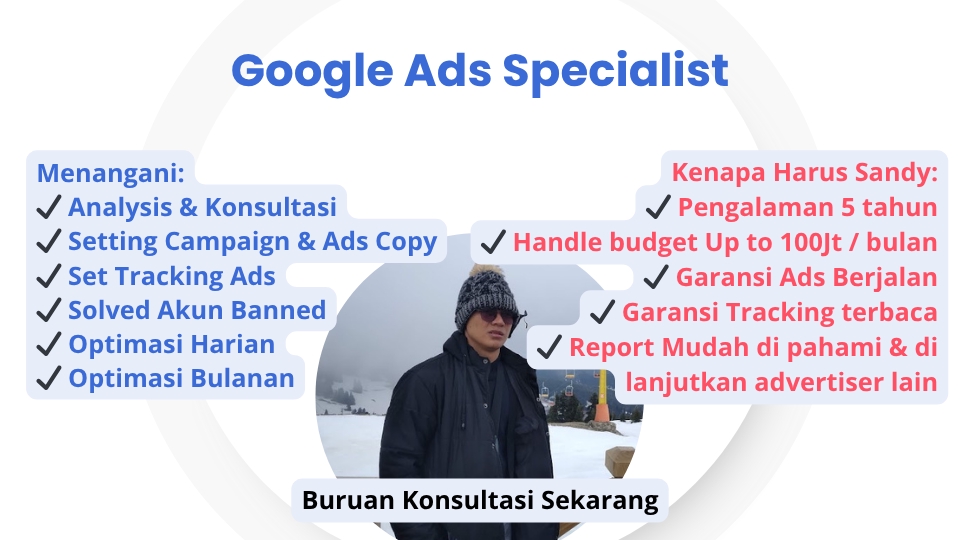 Digital Marketing - Jasa Google Ads - Set Up Iklan, Tracking Konversi, Optimasi Kampanye, Riset Kata Kunci - 5