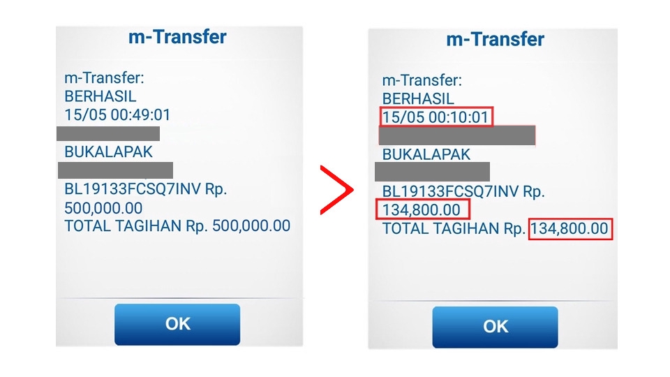 Jasa Edit Foto Photoshop Profesional dan Berkualitas - Jasa edit teks didalam foto (dokumen/scan, bukti TF, struk pembayaran, screenshot)