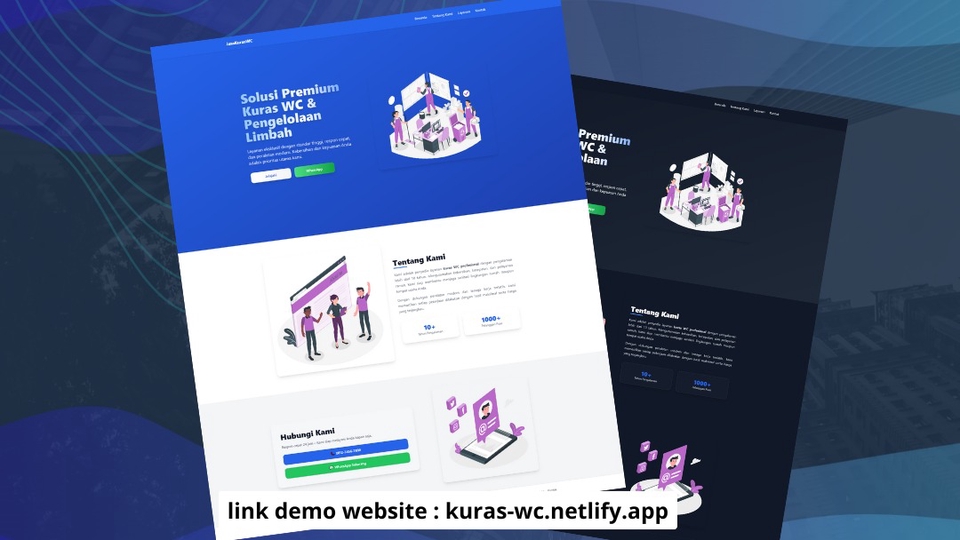link demo website : kuras-wc.netlify.app
