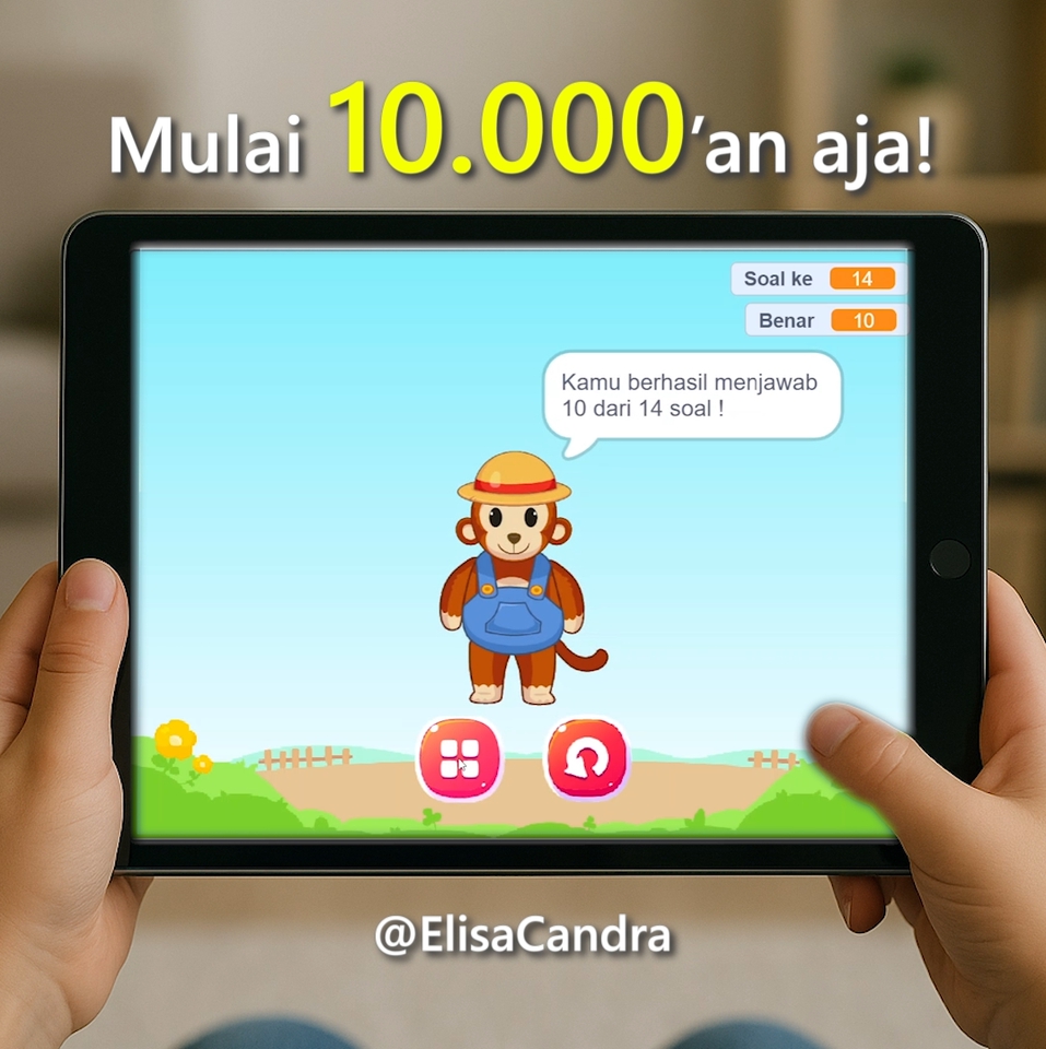 Pembuatan Game - Jasa Pembuatan Media Interaktif Pembelajaran - Game Edukasi - Scratch, Construct, Unity, Phaser - 14