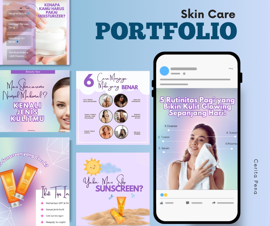Niche : Skincare
Content pillar : Products knowladge, education