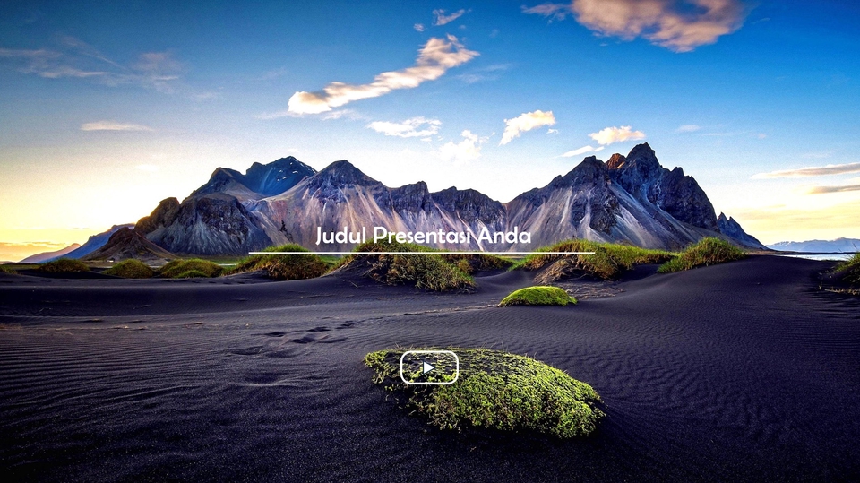 desain presentasi animasi