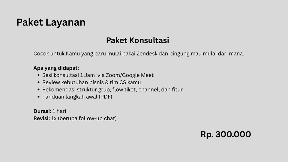 Technical Support - Zendesk Configuration Services & Improvement - 6