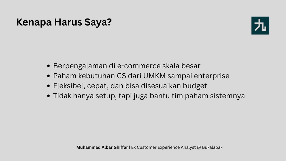 Technical Support - Zendesk Configuration Services & Improvement - 12