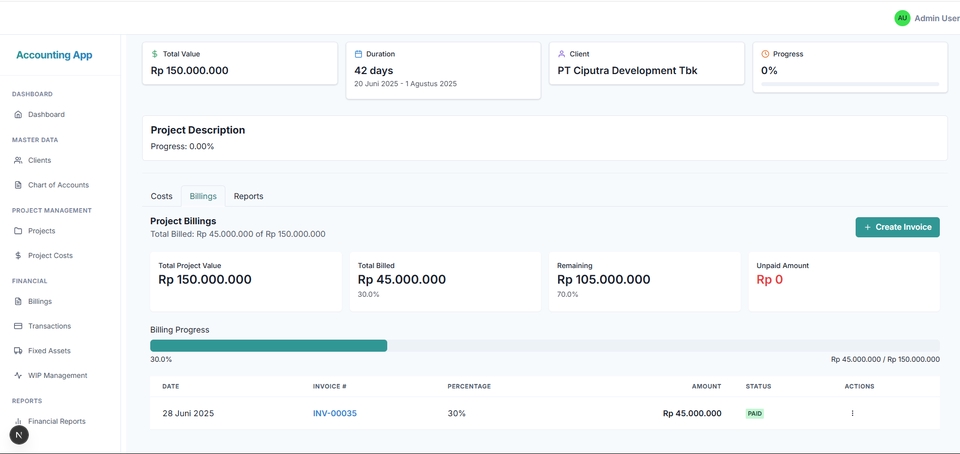 Web Development - Jasa Pembuatan Aplikasi Custom Akuntansi & Manajemen Proyek Konstruksi - 14