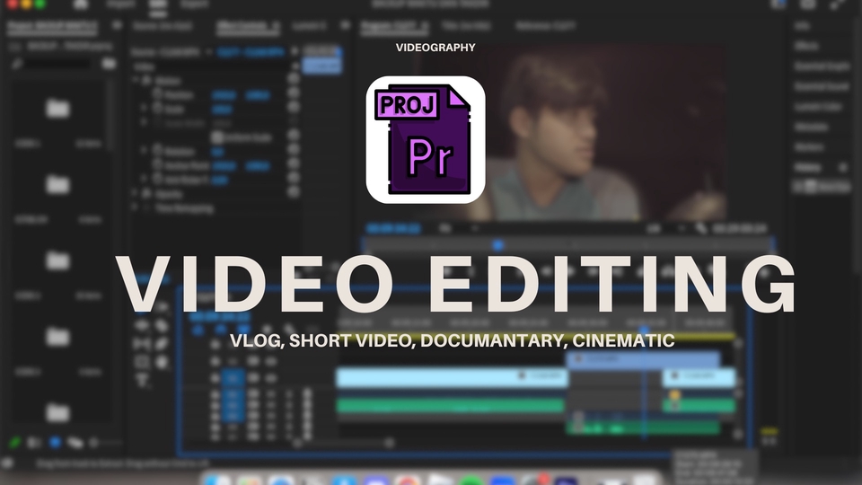 Menerima video editing menggunakan premier pro