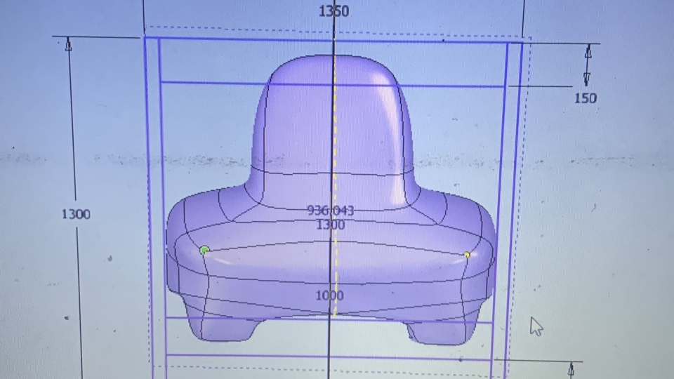 CAD Drawing - Desain mekanis sederhana 1 part (autodeks inventor) - 10