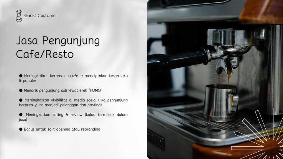 Memberi Review - Jasa pengunjung Cafe area Samarinda dan Sekitarnya - 3