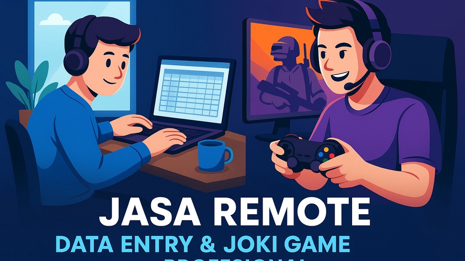 Layanan remote: Data entry akurat & joki game aman, cepat, dan terpercaya.

