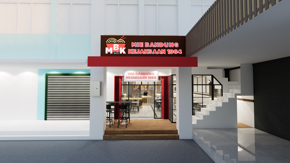 Perspektif 3D - JASA DESIGN INTERIOR RETAIL DAN COMMERCIAL SPACE !! - 13