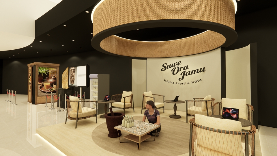 Perspektif 3D - JASA DESIGN INTERIOR RETAIL DAN COMMERCIAL SPACE !! - 7