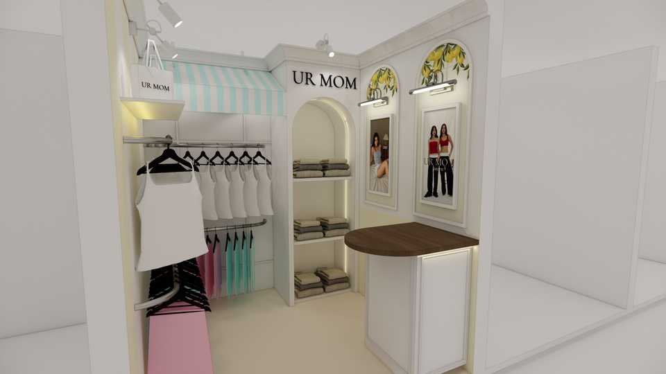 Perspektif 3D - JASA DESIGN INTERIOR RETAIL DAN COMMERCIAL SPACE !! - 18