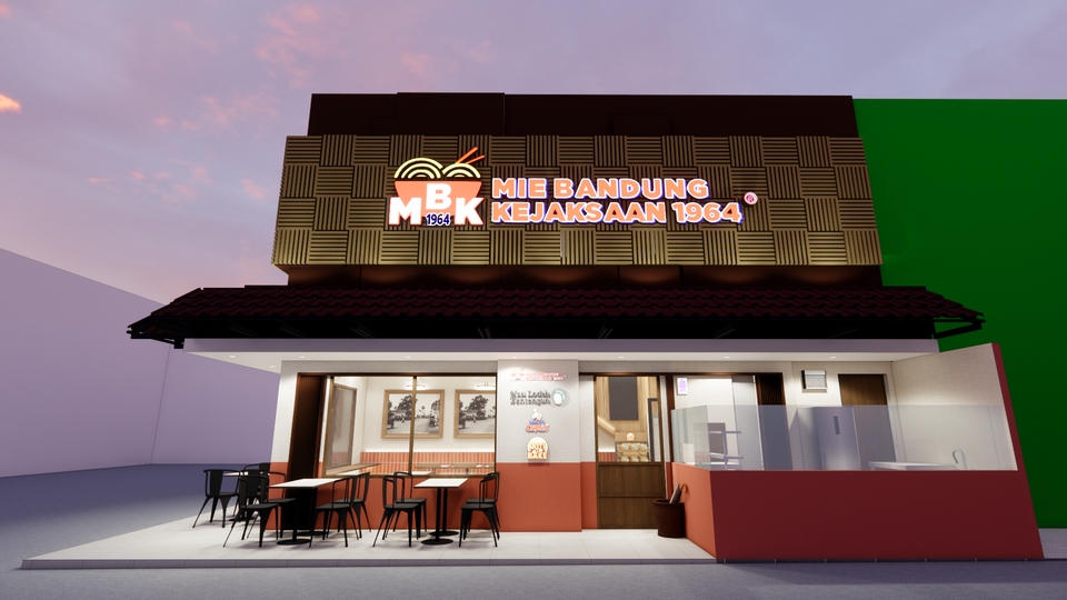 Perspektif 3D - JASA DESIGN INTERIOR RETAIL DAN COMMERCIAL SPACE !! - 16