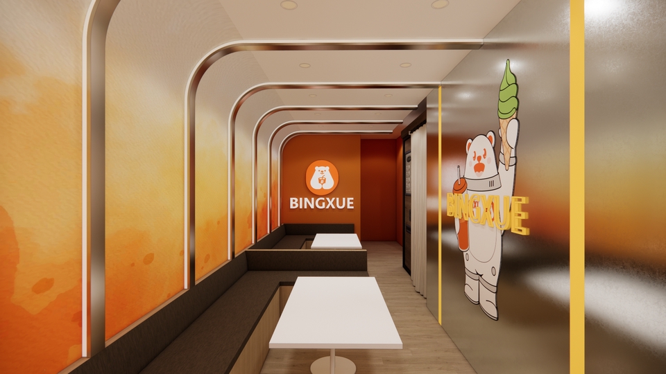 Perspektif 3D - JASA DESIGN INTERIOR RETAIL DAN COMMERCIAL SPACE !! - 4