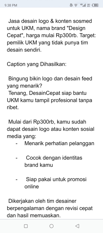 Caption Sosial Media - Caption writer : Jasa Caption Media Sosial — Engagement Tinggi untuk IG, TikTok & Facebook - 2