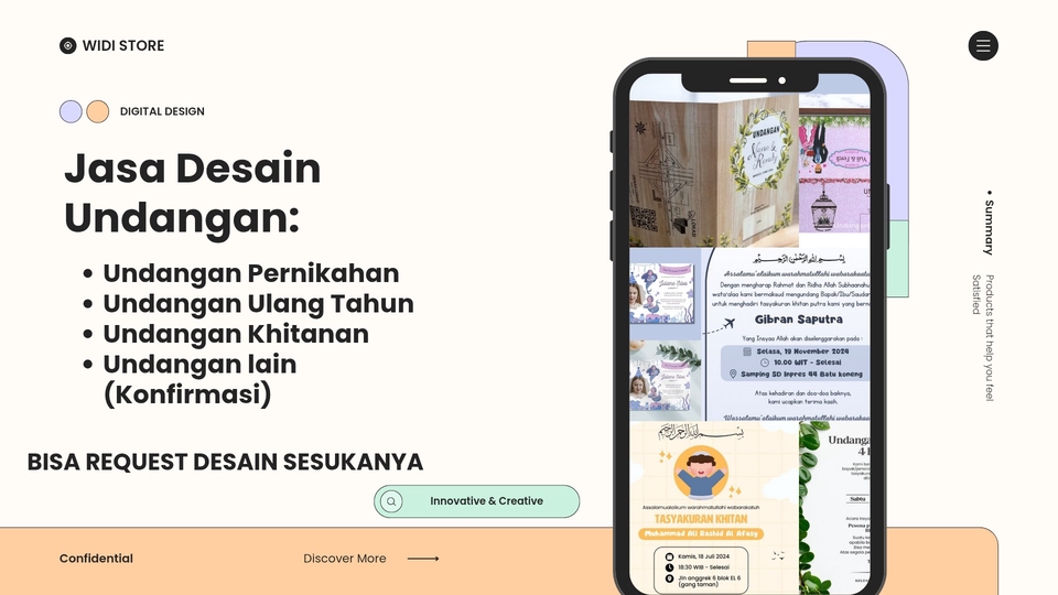 Jasa Buat Kartu Ucapan dan Video Ucapan - Desain Undangan Format Digital | Professional Design