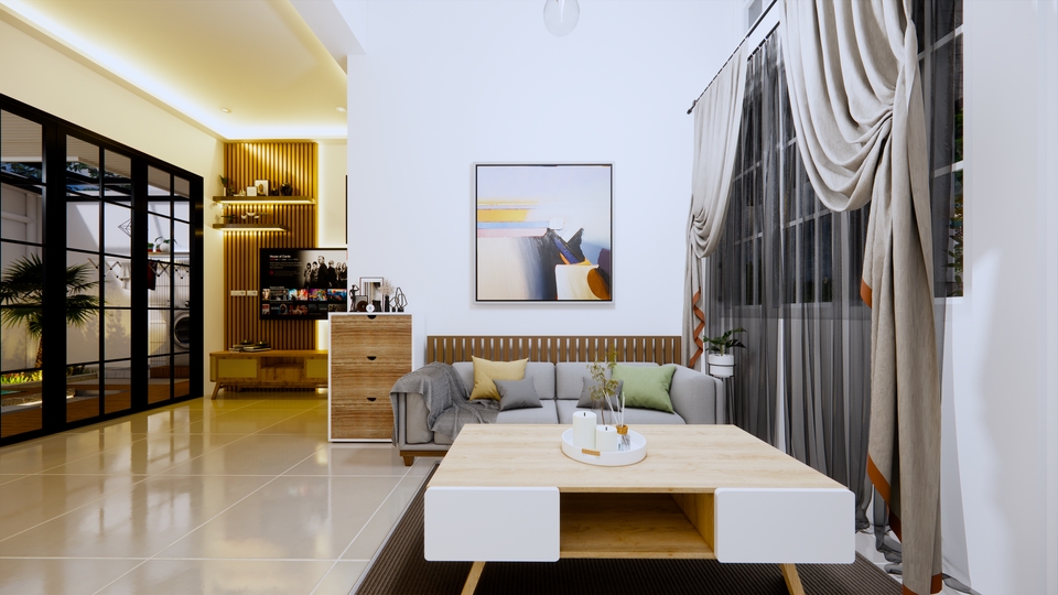3D Model - JASA 3D MODELING & RENDERING ARSITEKTUR/INTERIOR RAMAH BUDGET - 8
