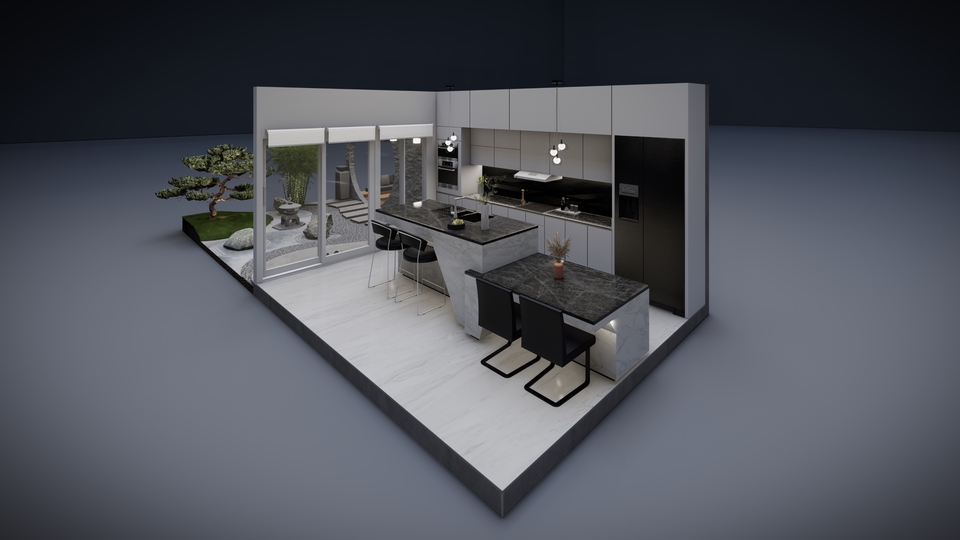 3D Model - JASA 3D MODELING & RENDERING ARSITEKTUR/INTERIOR RAMAH BUDGET - 13