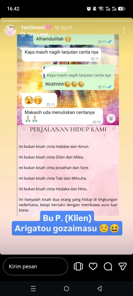 Penulisan Konten - Cerpen Custom: Dari Idemu Menjadi Cerita - 2