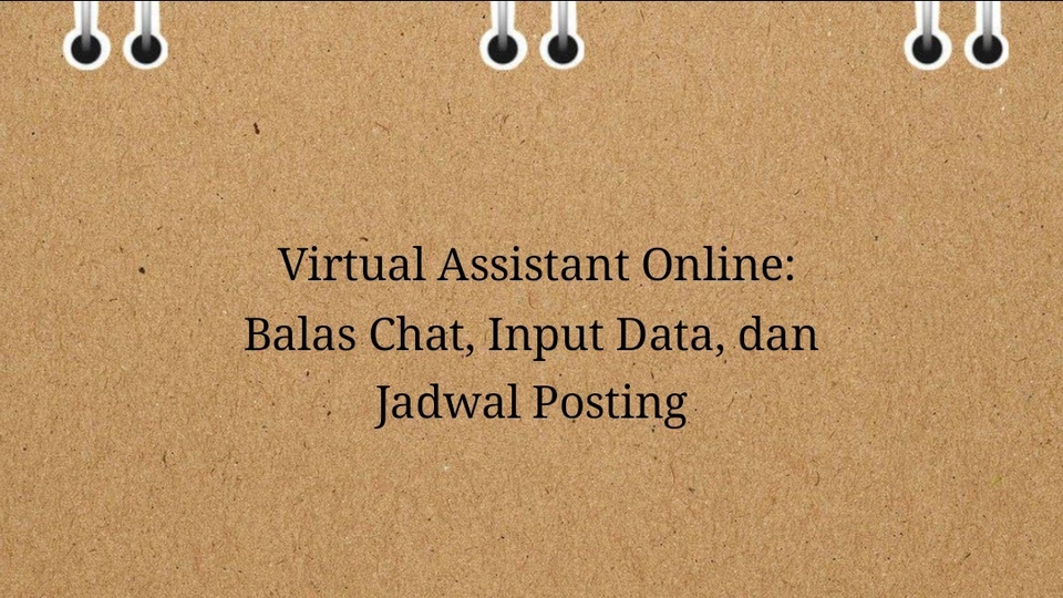 Jasa Lainnya di Gaya Hidup - Virtual Assistant ( online)