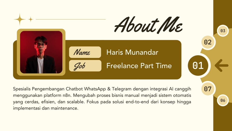 Chatbot - n8n Automation & AI Chatbot Developer (WhatsApp,Telegram,Tiktok,Live chat) - 2