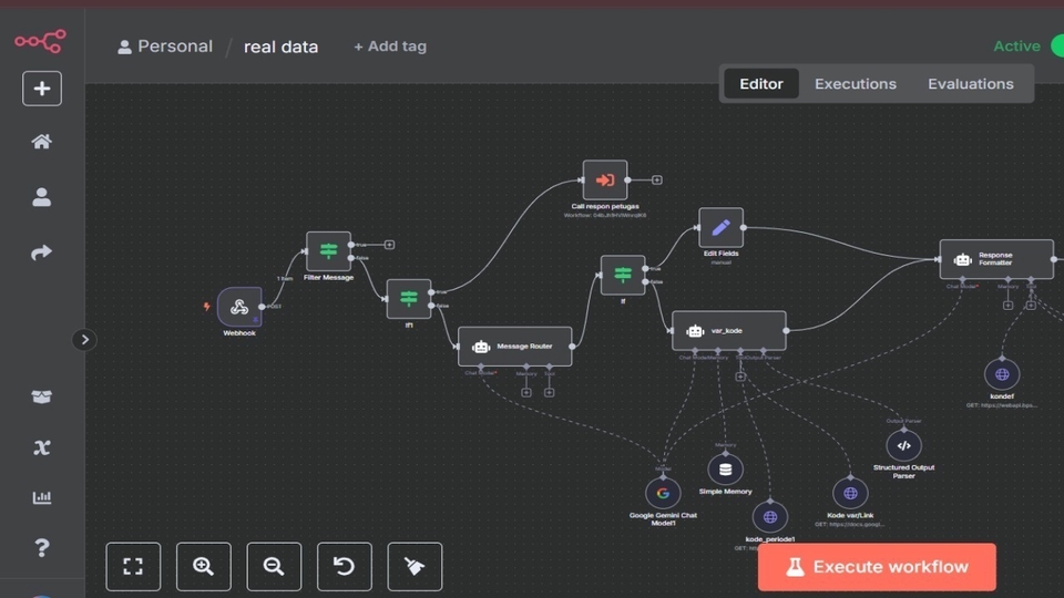 Jasa Pembuatan Bot di Telegram, WhatsApp, dan Discord - Jasa Pembuatan Template Worflow n8n AI automation/ Chatbot WhatsApp sesuai kebutuhan anda