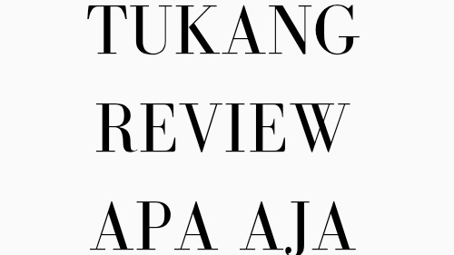 Review maps, dan sosial media 