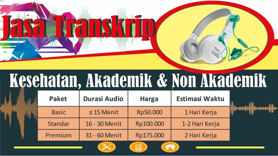 Jasa Transkrip Audio / Video ke Teks Bahasa Indonesia | Cepat & Akurat