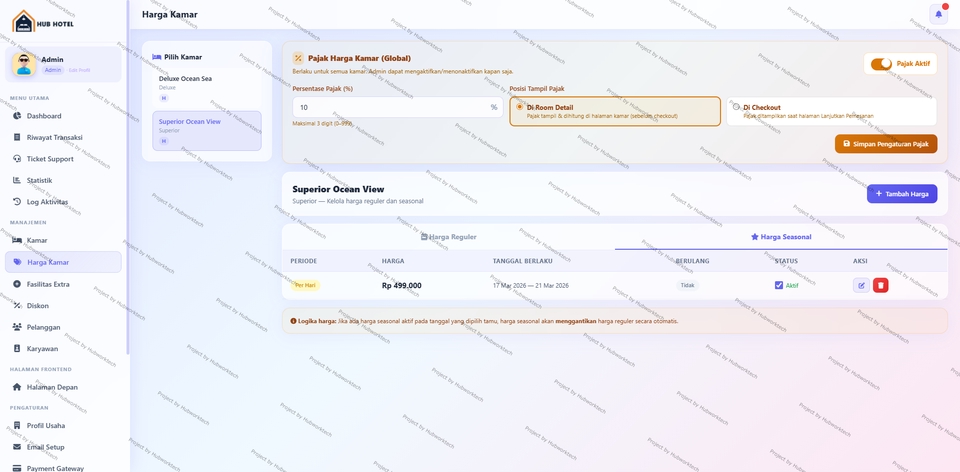 Web Development - Website Sistem Hotel Vila Penginapan plus Aplikasi - 24