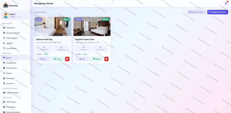 Web Development - Website Sistem Hotel Vila Penginapan plus Aplikasi - 25