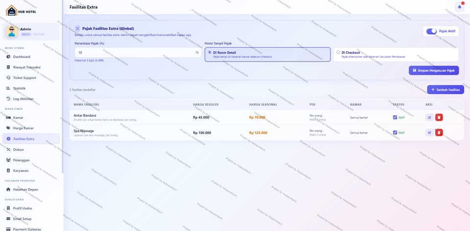 Web Development - Website Sistem Hotel Vila Penginapan plus Aplikasi - 23