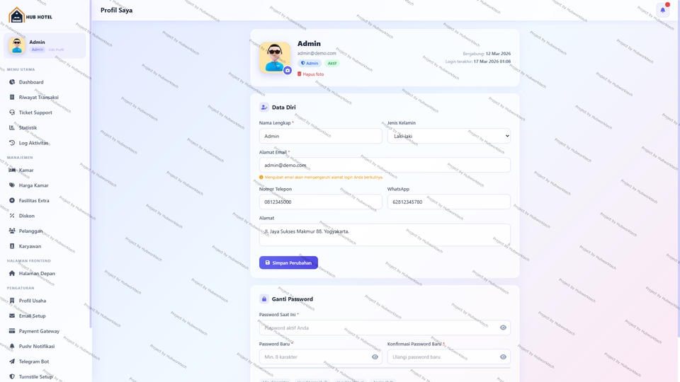 Web Development - Website Sistem Hotel Vila Penginapan plus Aplikasi - 14
