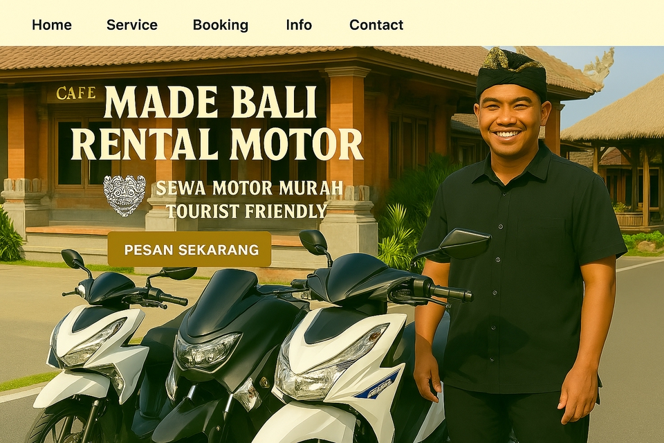 website rental kendaraan