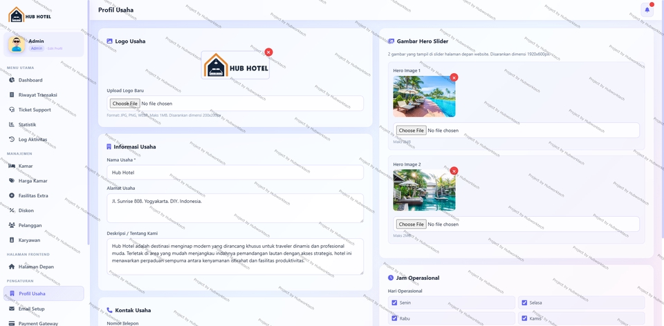 Web Development - Website Sistem Hotel Vila Penginapan plus Aplikasi - 19