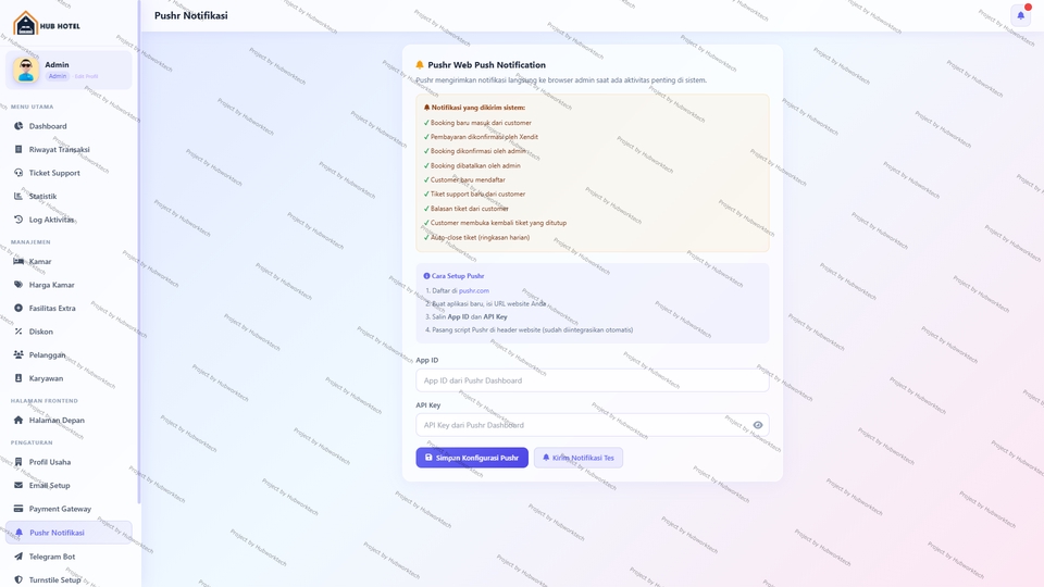 Web Development - Website Sistem Hotel Vila Penginapan plus Aplikasi - 17