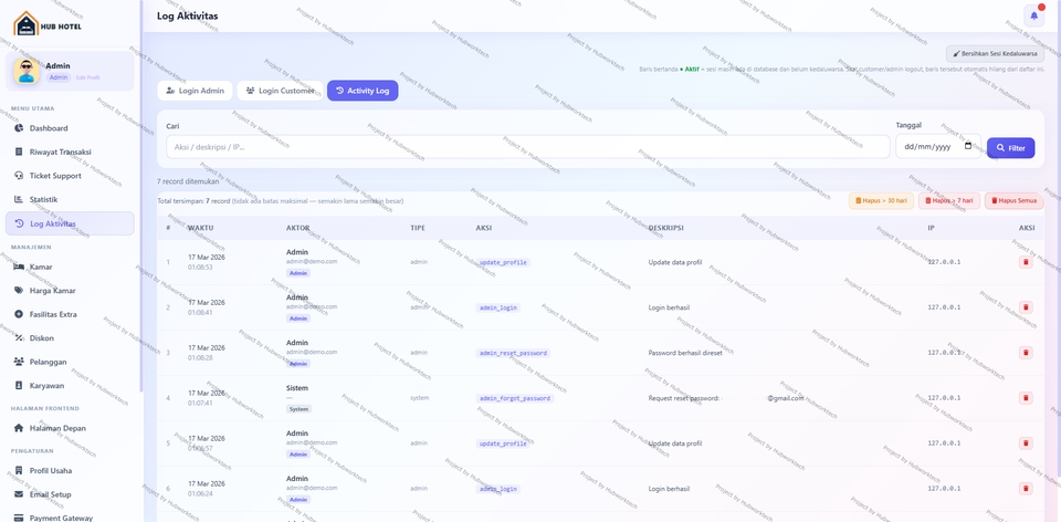 Web Development - Website Sistem Hotel Vila Penginapan plus Aplikasi - 11