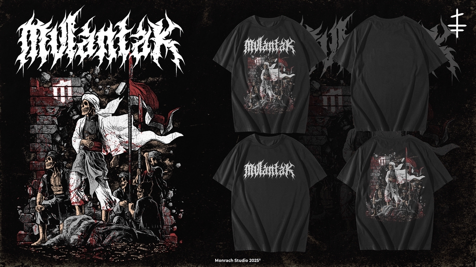 Custom Artwork & Font For Brand 'MVLANTAK'