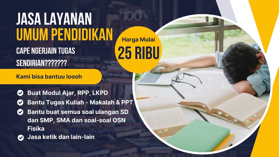 Jasa Pembuatan Modul Pembelajaran Profesional dan Interaktif - Jasa buat modul ajar, LKPD, dan tugas kuliah pendidikan