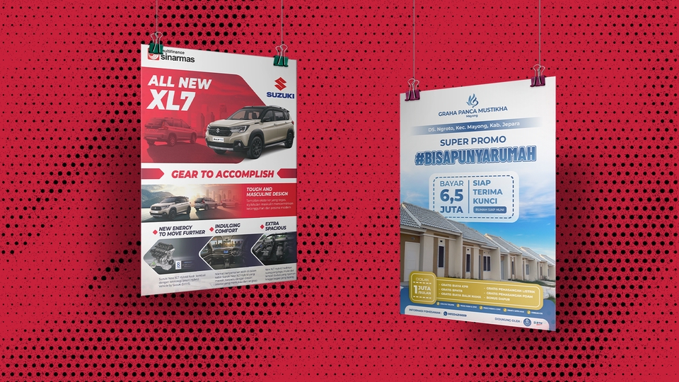 Digital Printing - Desain Kreatif & Profesional untuk Digital Printing : Banner, Poster, Brosur, dll. - 4