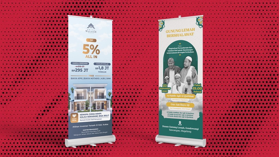 Digital Printing - Desain Kreatif & Profesional untuk Digital Printing : Banner, Poster, Brosur, dll. - 5