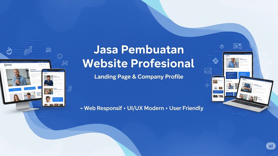 Jasa Pembuatan Website: Landing Page, Company Profile & Toko Online Profesional & Responsive