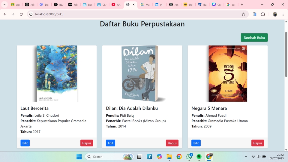 Web Development - Jasa Pembuatan Website Company Profile, CRUD, dan Dashboard Admin - 8