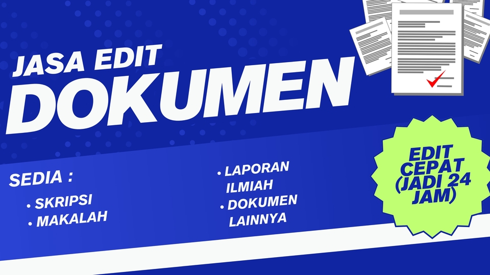 Jasa Edit Dokumen PDF, Konversi PDF ke Word / Excel - JASA EDIT DOKUMEN (SKRIPSI, MAKALAH, LAPORAN ILMIAH DAN DOKUMEN LAINNYA 