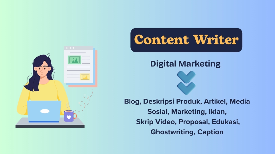Jasa Copywriting untuk Landing Page dan Deskripsi Produk - Content Writer