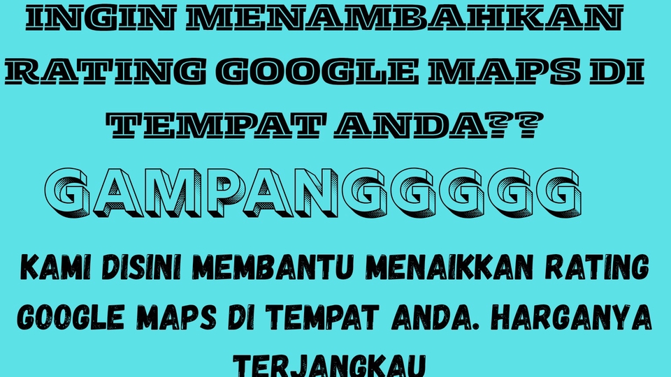 Jasa Pembuatan Google Maps Lokasi Bisnis Anda - Jasa menaikkan rating google maps 