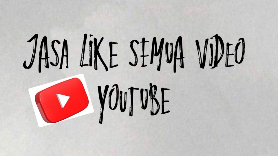 Jasa Tambah Followers dan Likes Sosial Media Permanen - Like Semua Video Youtube (Bonus Subscribe)