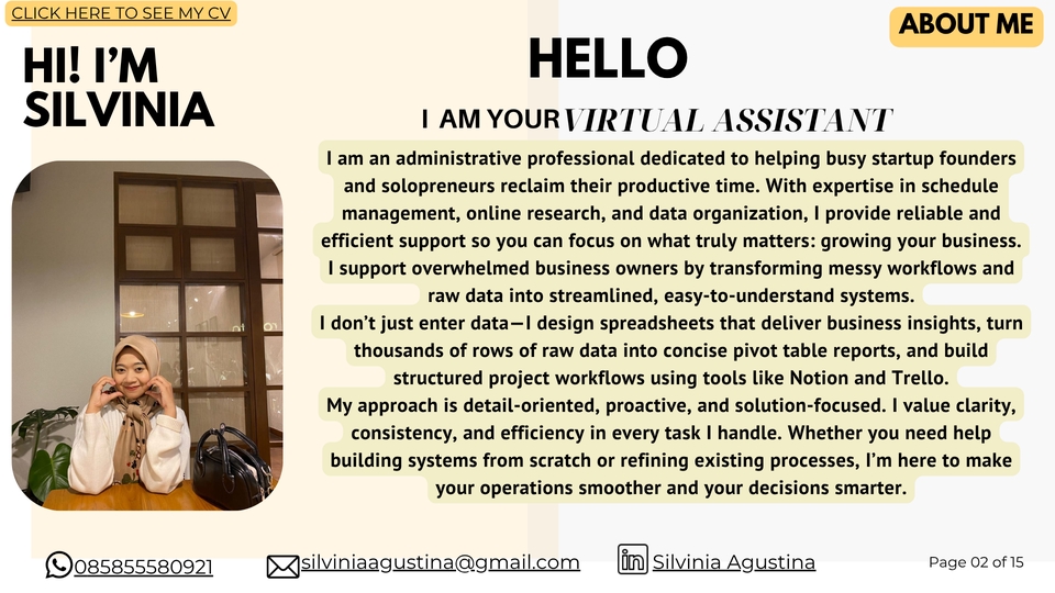 Sekretaris - Data Entry Virtual Assistant - 3